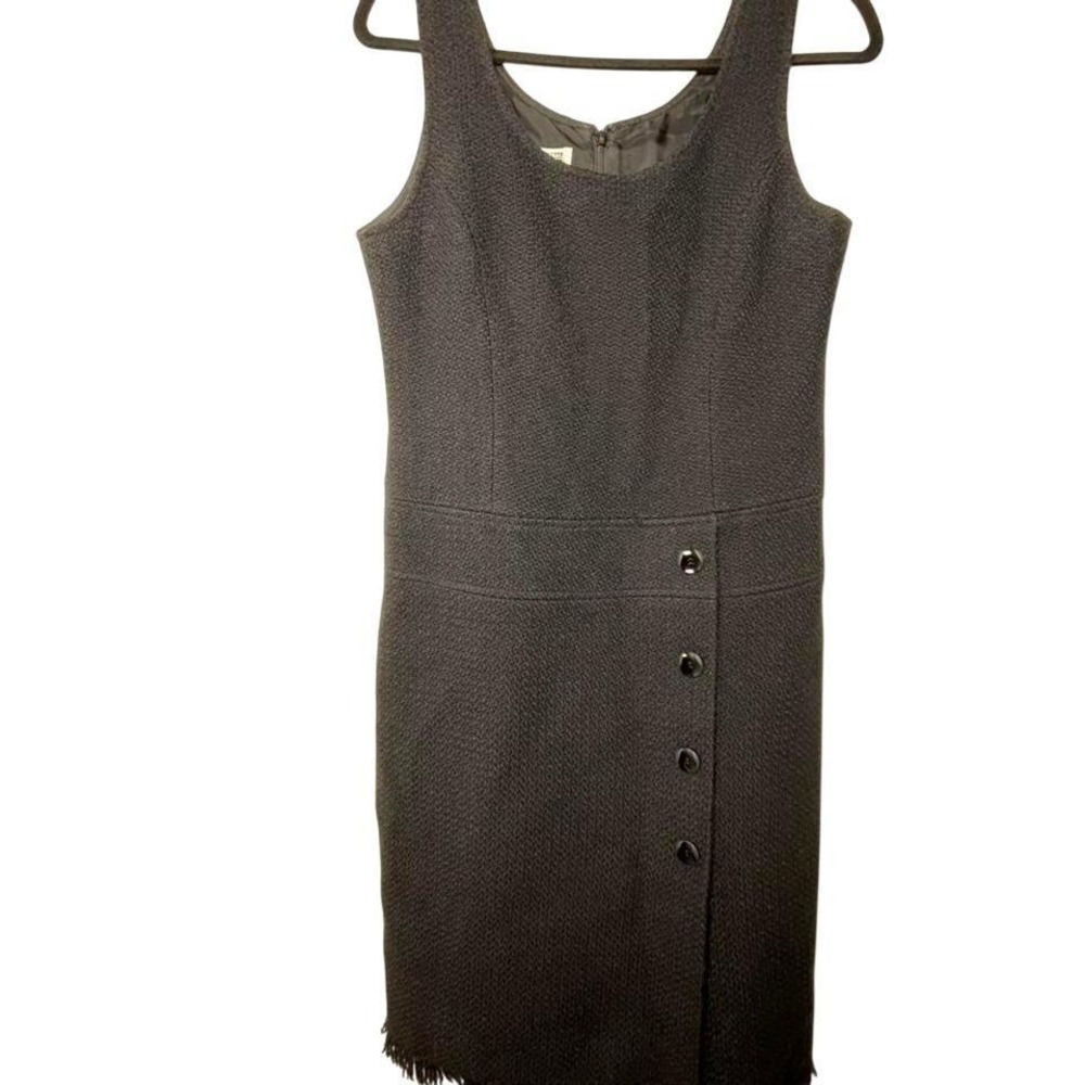 Depeche Mode (Yves Cossette) black dress with fringe detail 4